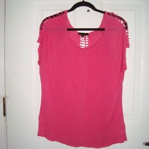 EUC!! Hot pink shirt